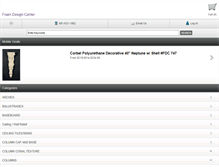 Tablet Screenshot of foamdesigncenter.com